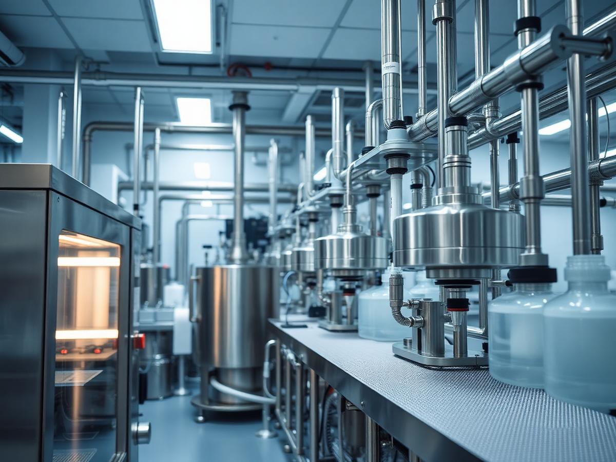 Aplicações industriais em Farmacêutica